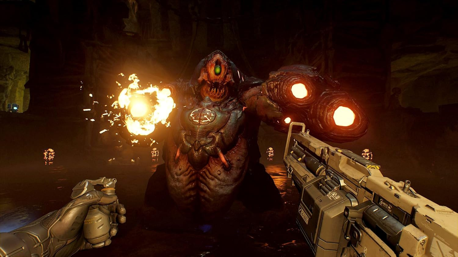 Doom VR- PS4 -Used – image 4