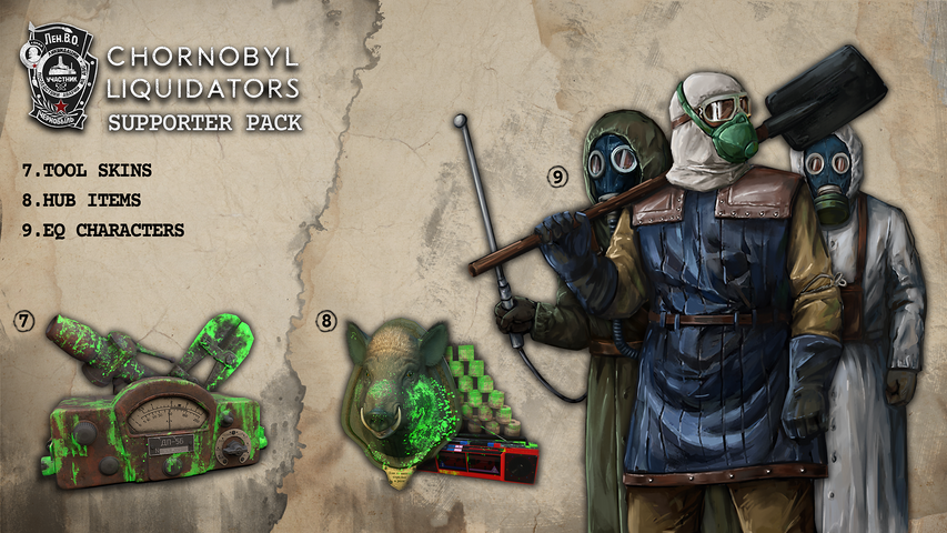 Chornobyl Liquidators - Supporter Pack – image 3