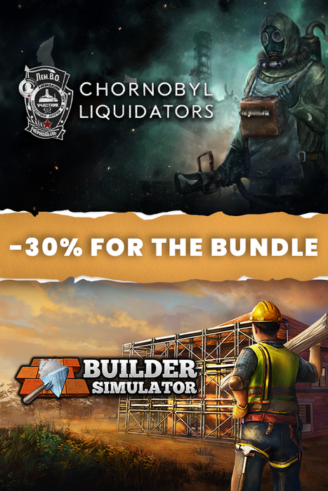 Chornobyl Liquidators + Builder Simulator Bundle  for sale in Egypt from Games2Egypt