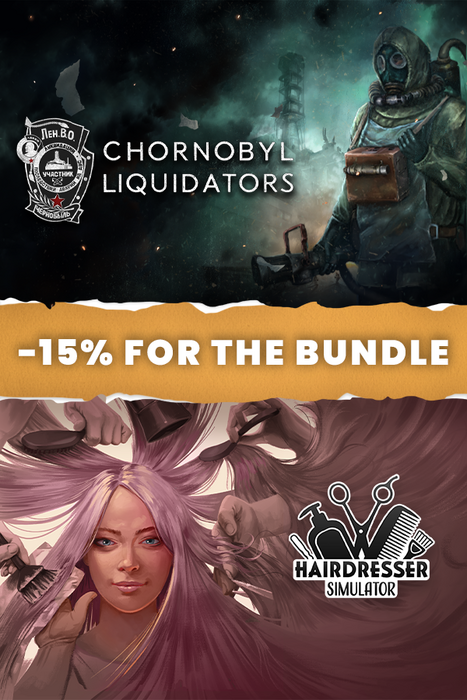 Chornobyl Liquidators + Hairdresser Simulator Bundle  للبيع في مصر من خلال Games2Egypt