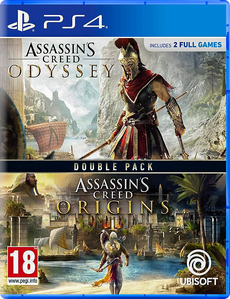 أساسنز كريد أوريجنز + أساسنز كريد أوديسي - بلايستيشن 4 - مستعمل  -  للبيع في مصر من خلال Games2Egypt