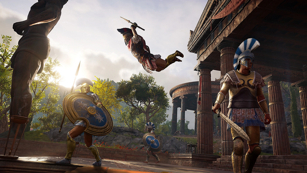 أساسنز كريد أوريجنز + أساسنز كريد أوديسي - بلايستيشن 4 - مستعمل   للبيع في مصر من خلال Games2Egypt