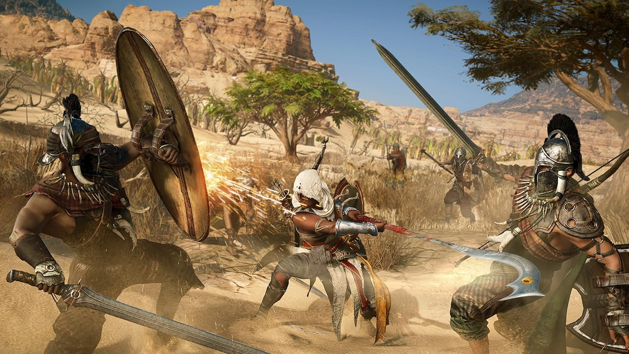 أساسنز كريد أوريجنز + أساسنز كريد أوديسي - بلايستيشن 4 - مستعمل   للبيع في مصر من خلال Games2Egypt