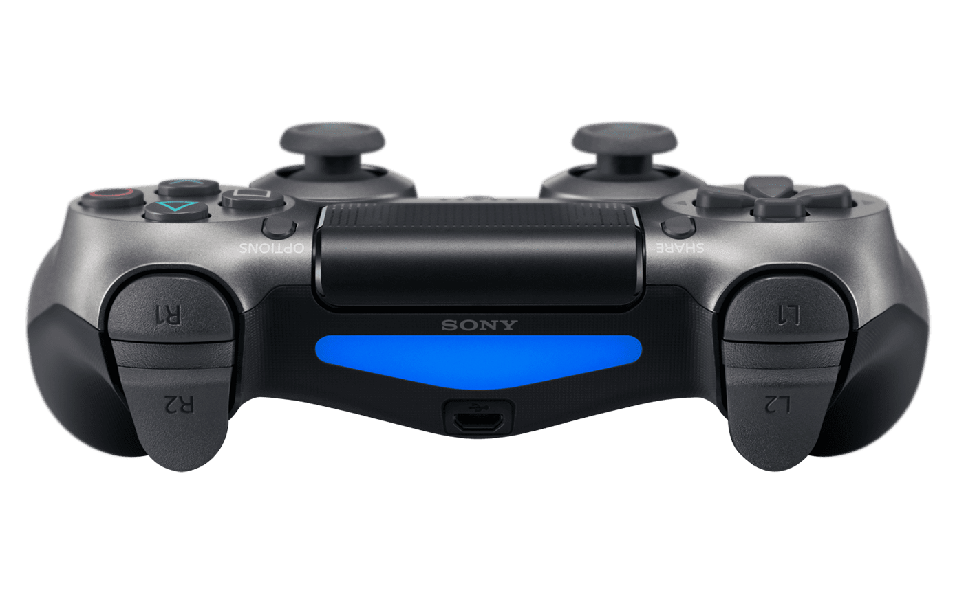 DUALSHOCK 4 PS4 Controller - Steel Black - Used – image 2
