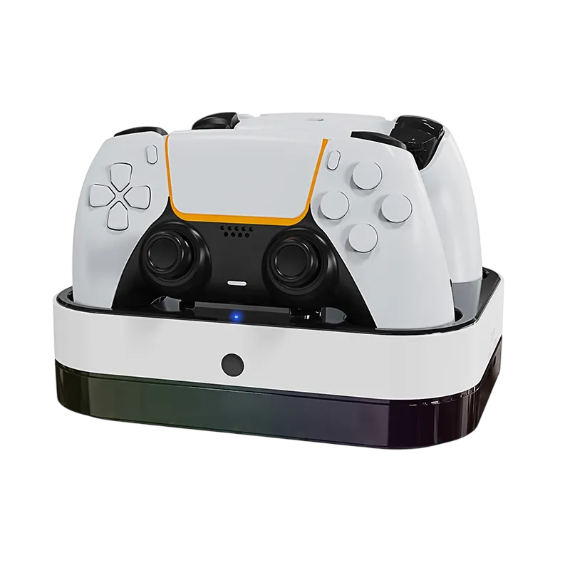 Charging Base Dual Charger Color Lighting Effect For PS5 Controller