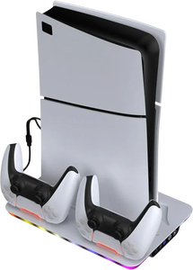 DOBE Multifunctional Cooling and Charging Stand 5 in 1 RGP - PS5  -  for sale in Egypt from Games2Egypt