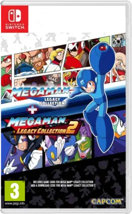 Mega Man Legacy Collection 1 + 2 - Nintendo Switch