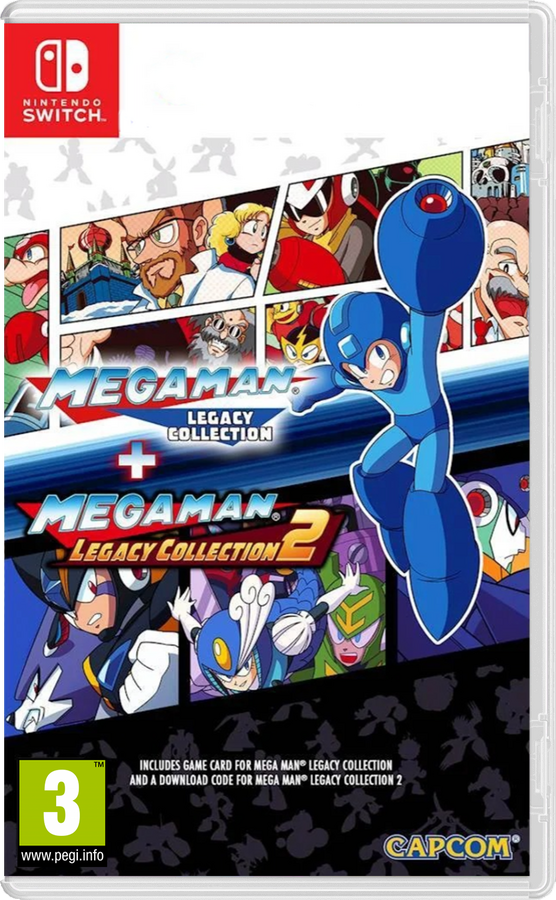 Mega Man Legacy Collection 1 + 2 - Nintendo Switch