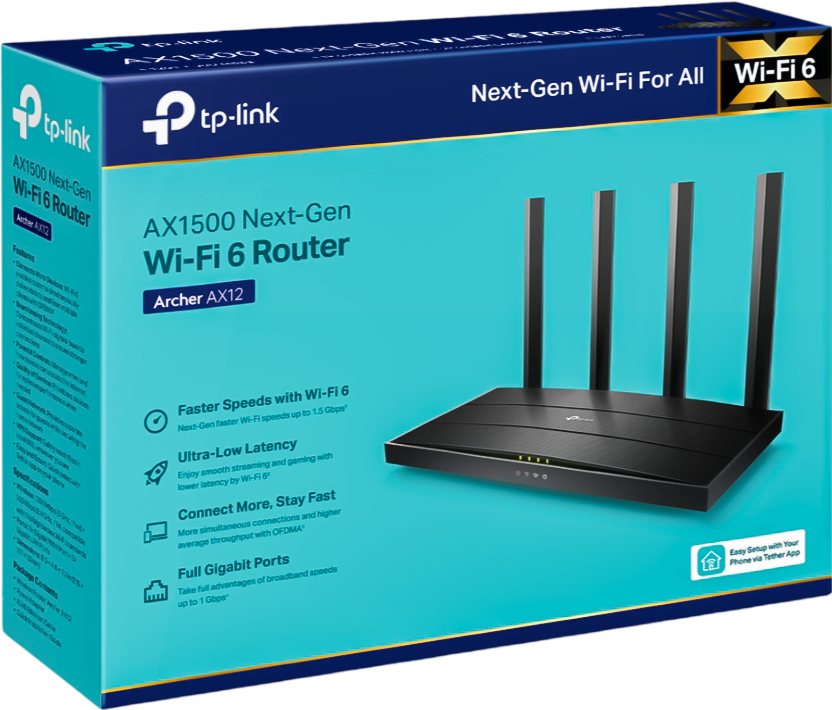 TP-Link Archer AX12 - Wi-Fi 6 Router – image 4