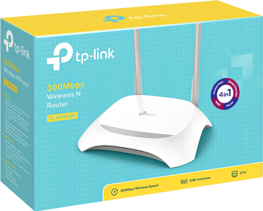 TP-Link TL-WR840N - Wireless N Router – image 4