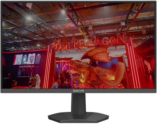 Redragon Azur III GM24X5IPS FHD IPS 200Hz 1Ms Gaming Monitor - 23.8 Inch