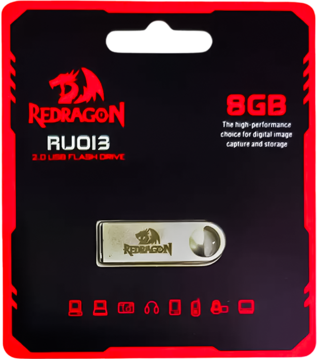 فلاشة ريدراجون 8 جبجابايت USB 2.0