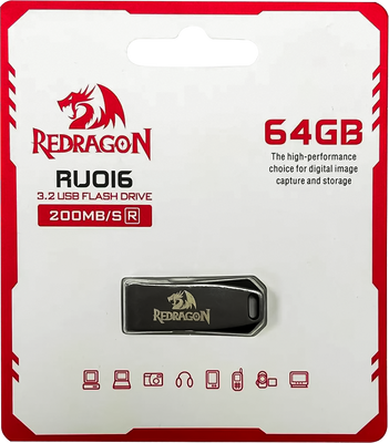 REDRAGON RU016D 3.2 USB 64GB Flash Drive