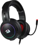 Redragon H270 Mento RGB Gaming Headphone - Black