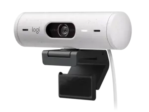 Logitech Brio 500 Full HD - Off-White -  for sale in Egypt from Games2Egypt