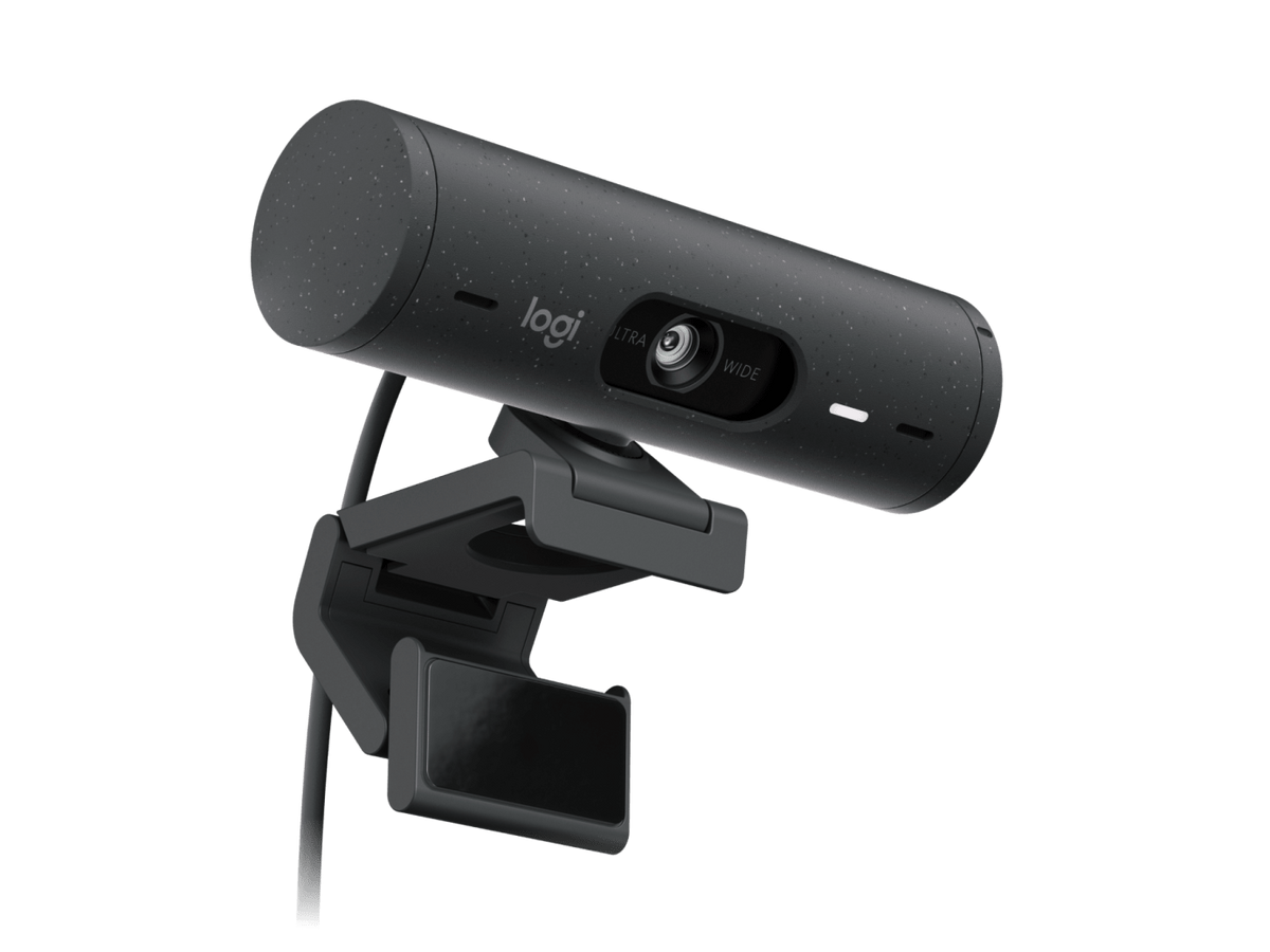 Logitech Brio 500 Full HD Webcam with Privacy Shutter - Graphite – image 3