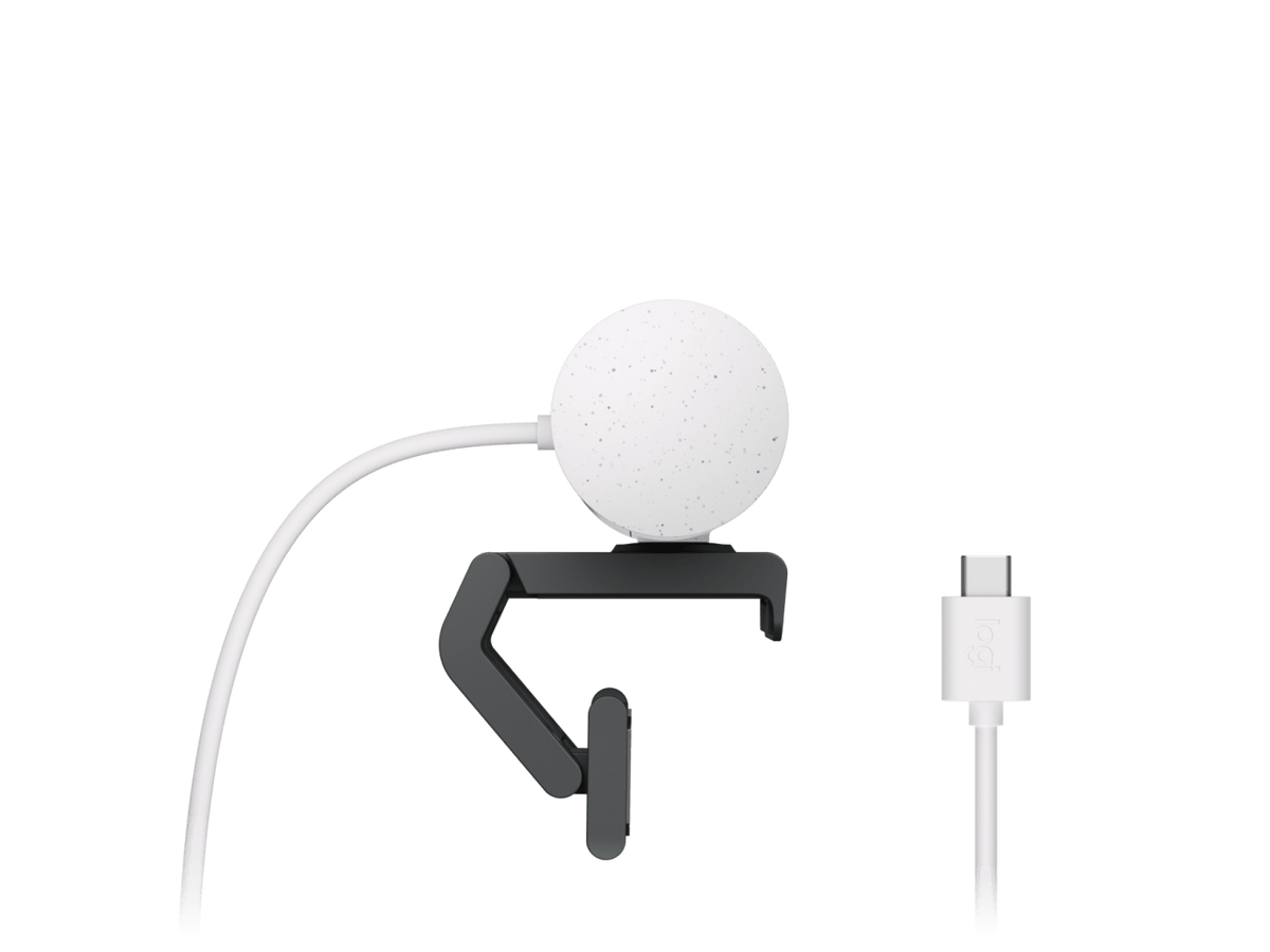 Logitech Brio 500 Full HD Webcam with Privacy Shutter - Off-White – image 5