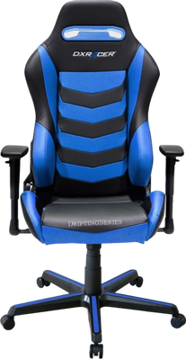 DXRacer OH/DM166/NB Drifting Series Gaming Chair - Black and Blue
