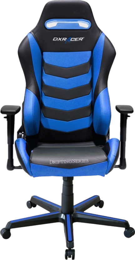DXRacer OH/DM166/NB Drifting Series Gaming Chair - Black and Blue  