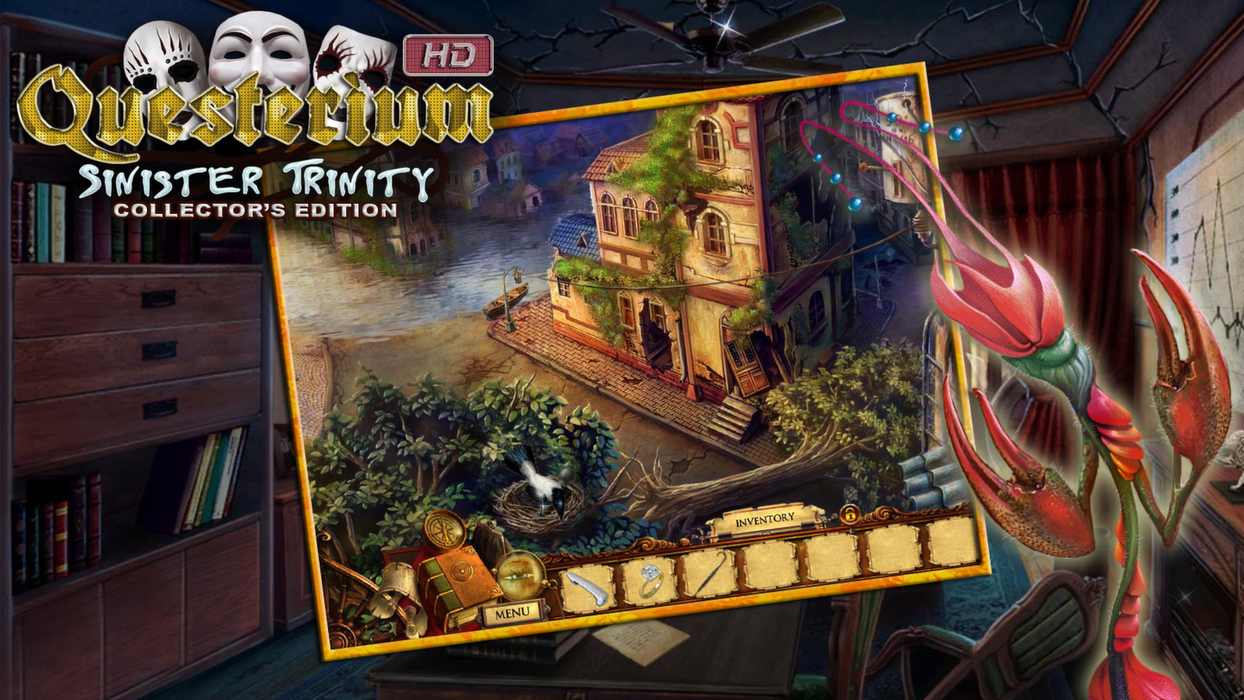 Questerium: Sinister Trinity HD Collector's Edition  للبيع في مصر من خلال Games2Egypt