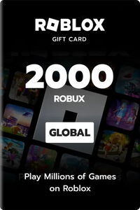 روبلكس كارد 2000 عالمي