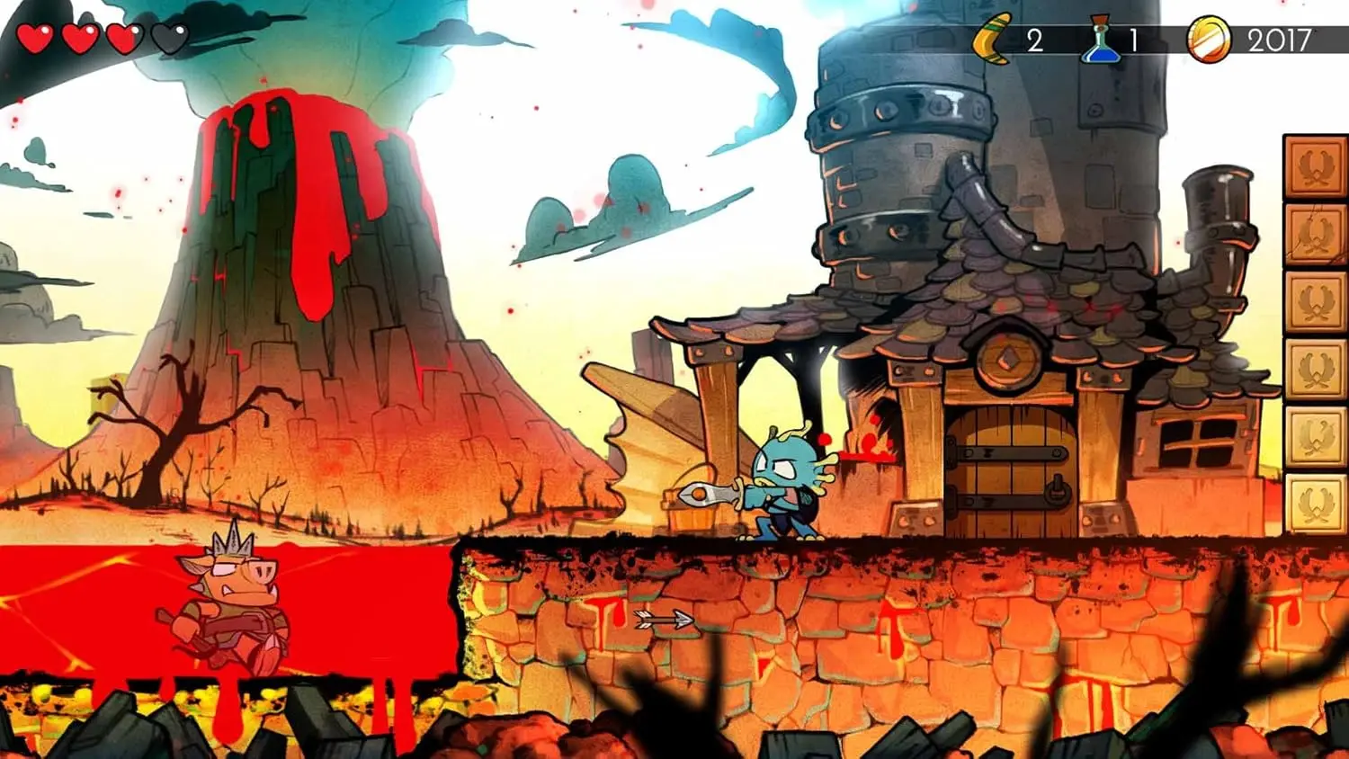 Wonder Boy The Dragon's Trap - Nintendo Switch  for sale in Egypt from Games2Egypt