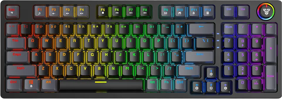 KEYBOARD FANTECH ATOM96 MK890 RGB MECHANICAL  for sale in Egypt from Games2Egypt