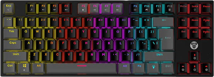 KEYBOARD FANTECH ATOM TKL MK876 RGB MECHANICAL -  for sale in Egypt from Games2Egypt