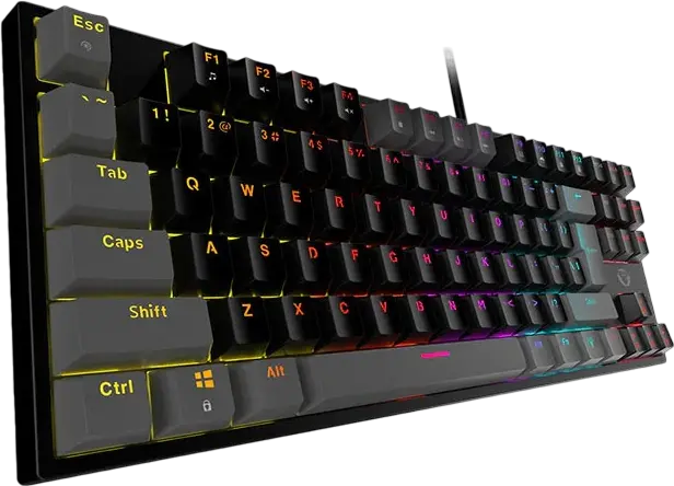 KEYBOARD FANTECH ATOM TKL MK876 RGB MECHANICAL  for sale in Egypt from Games2Egypt