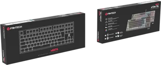 KEYBOARD FANTECH ATOM TKL MK876 RGB MECHANICAL  for sale in Egypt from Games2Egypt