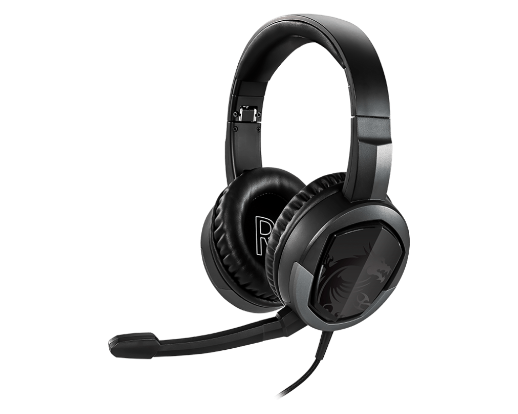 MSI IMMERSE GH30 V2 Wired Gaming Headset - Black – image 4
