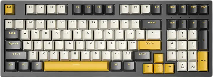 كيبورد ميكانيكي بلو سويتش FOREV FV-K98 RGB 98% - أسود -  للبيع في مصر من خلال Games2Egypt
