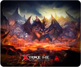 XTRIKE ME Gaming Mouse Pad MP-002 - 320x270x2mm -  for sale in Egypt from Games2Egypt