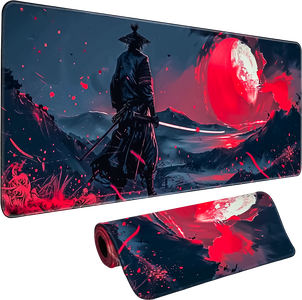 Mousepad And keyboard Gaming Large Japanese Samurai -  for sale in Egypt from Games2Egypt