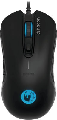 nacon PCGM-110 RGB 2400DPI Wired Gaming Mouse - Black