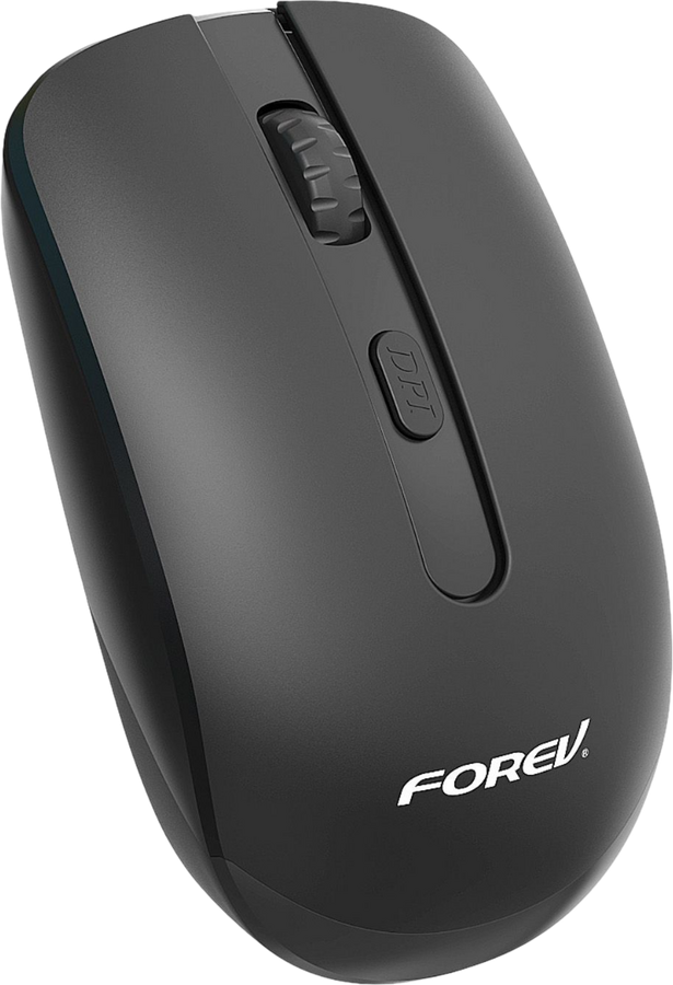 Forev FV-180 with Mini Receiver Wireless Gaming Mouse - Black