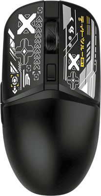 Forev FV-210 Bluetooth 2.4G RGB Gaming Mouse - Black