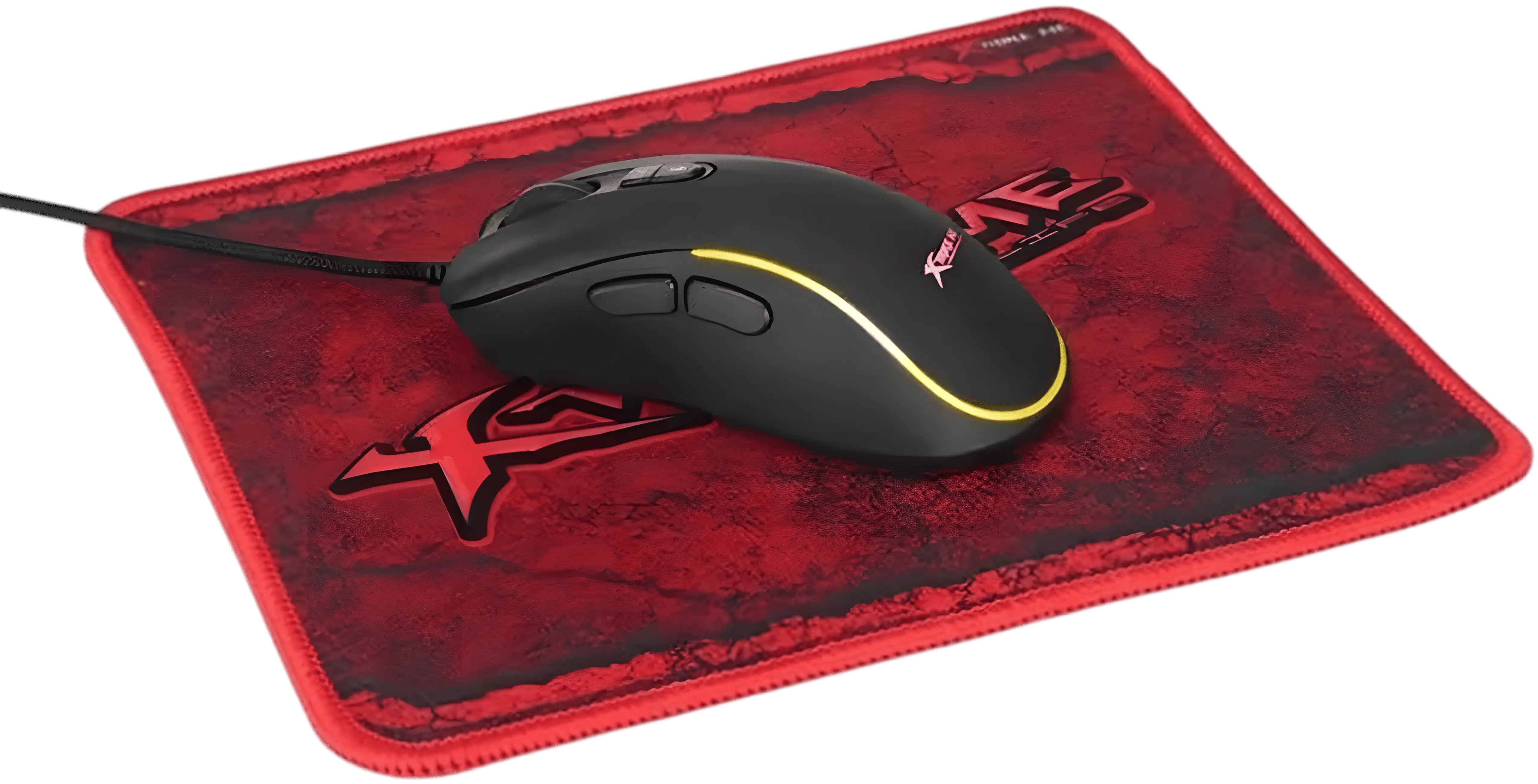 XTRIKE 6D Gaming Wired RGB Mouse With Mouse Pad  for sale in Egypt from Games2Egypt