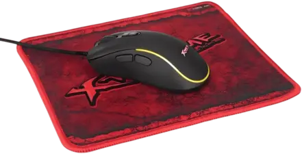 XTRIKE 6D Gaming Wired RGB Mouse With Mouse Pad -  for sale in Egypt from Games2Egypt