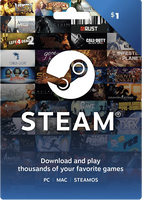 Steam Gift Card USA 1 USD Steam Key