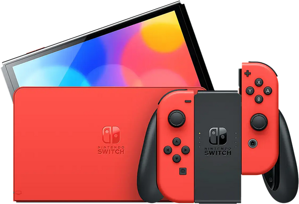 Nintendo Switch OLED Console - Mario Red Edition - Used