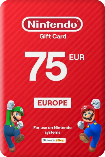 بطاقات نينتندو اي شوب 75€ - أوربي  للبيع في مصر من خلال Games2Egypt