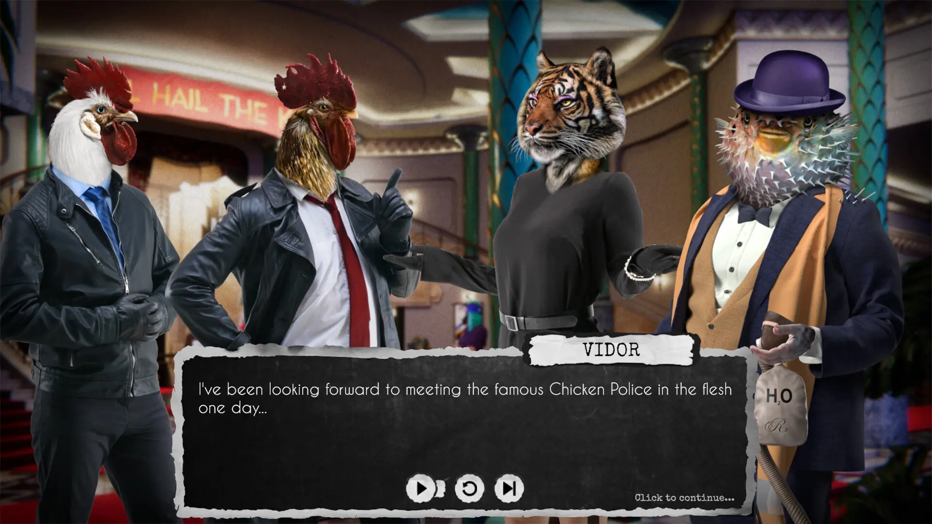 Chicken Police: Into the HIVE!  for sale in Egypt from Games2Egypt