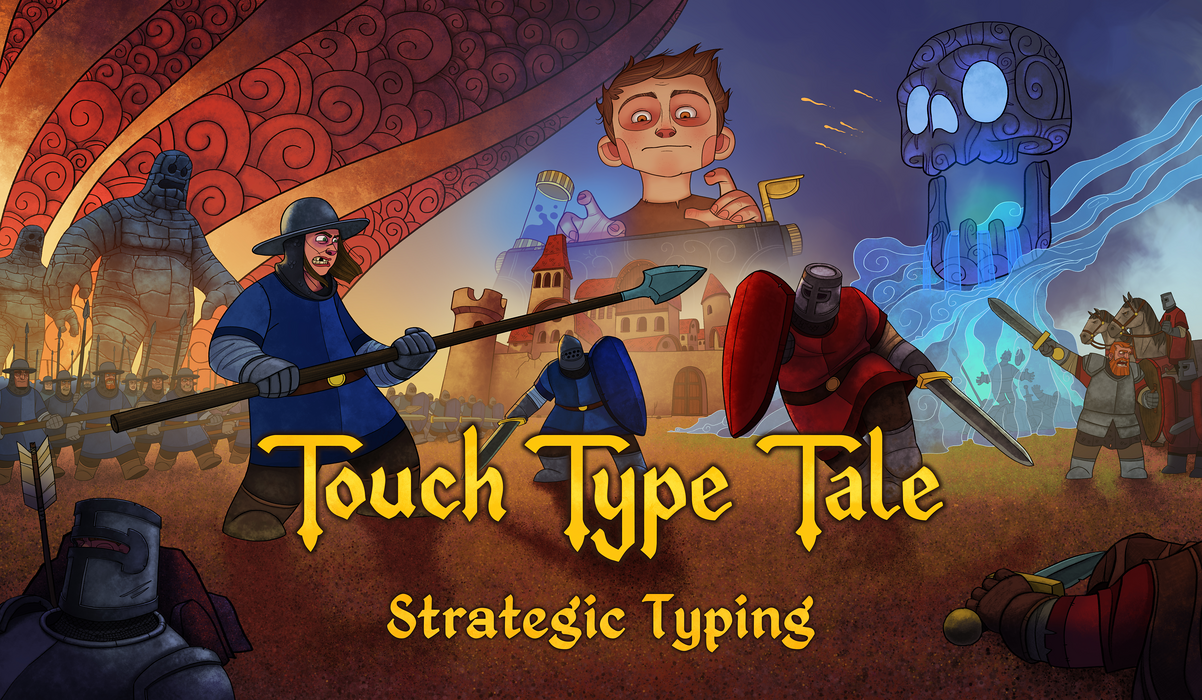 Touch Type Tale - Strategic Typing  للبيع في مصر من خلال Games2Egypt