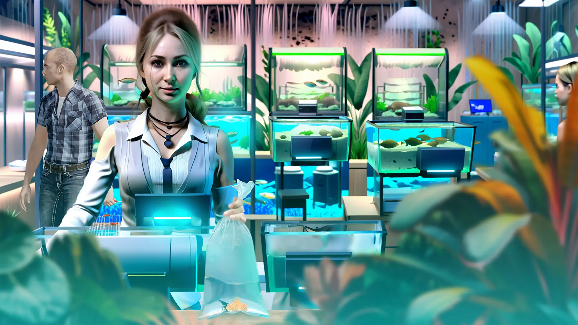 Aquatic Store Simulator  for sale in Egypt from Games2Egypt