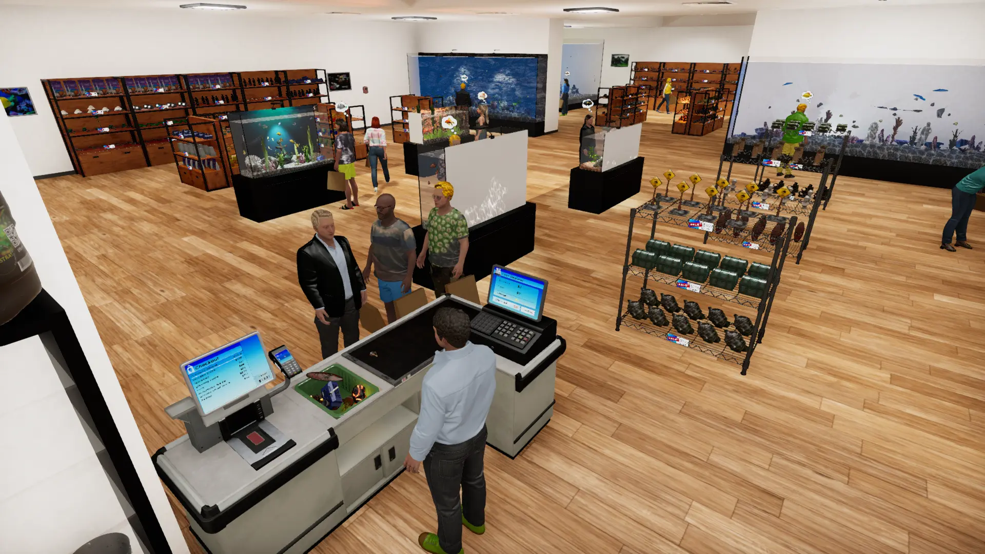 Aquatic Store Simulator  for sale in Egypt from Games2Egypt