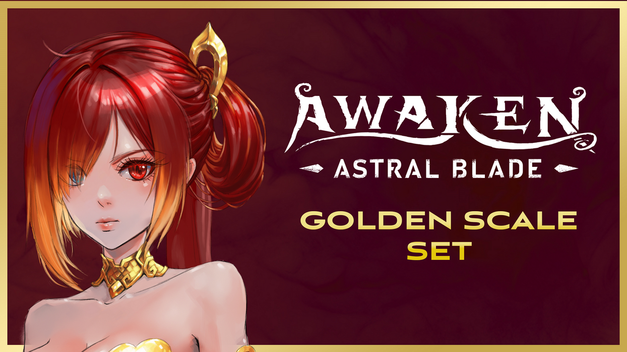 Awaken Astral Blade Golden Scale Set  للبيع في مصر من خلال Games2Egypt