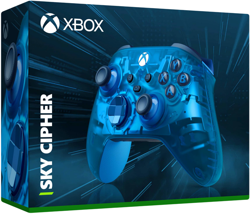 وحدة تحكم Xbox اللاسلكية – Sky Cipher إصدار خاص  للبيع في مصر من خلال Games2Egypt