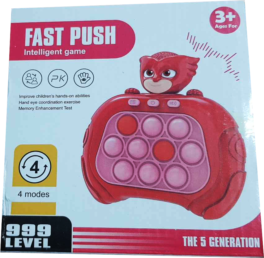 Connor catboy From PJ Masks RED - Fast Quick Pop it Game Console – image 2