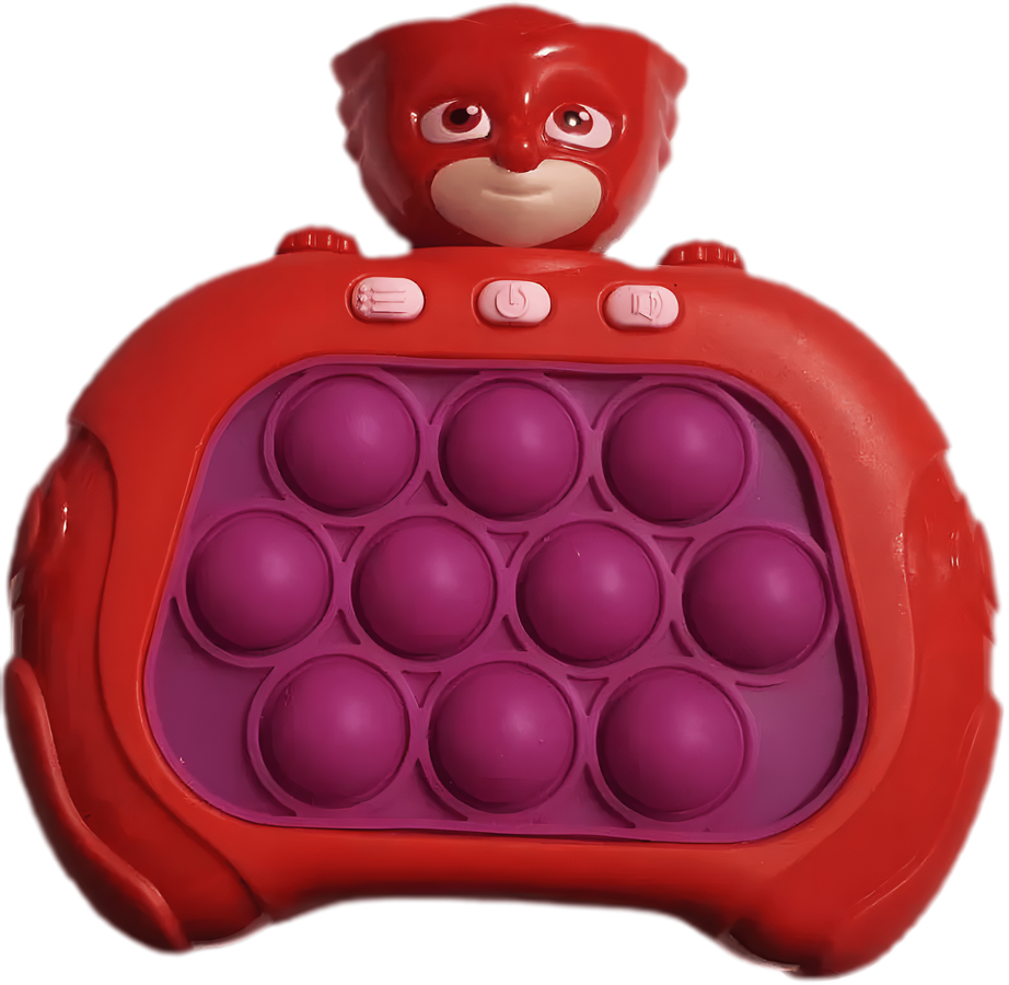 Connor catboy From PJ Masks RED - Fast Quick Pop it Game Console